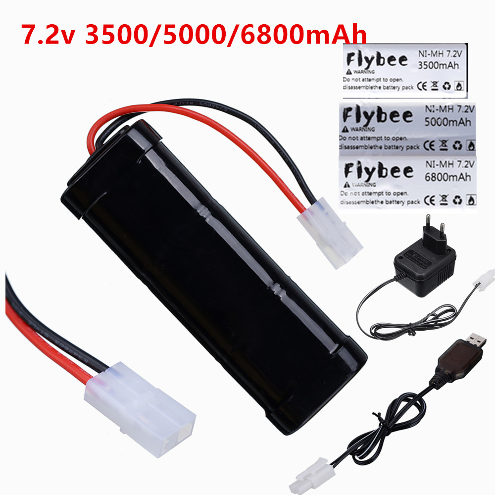 Rc Hobby Hub - Nowy akumulator 7.2V 5000/6800mAh NiMH do
