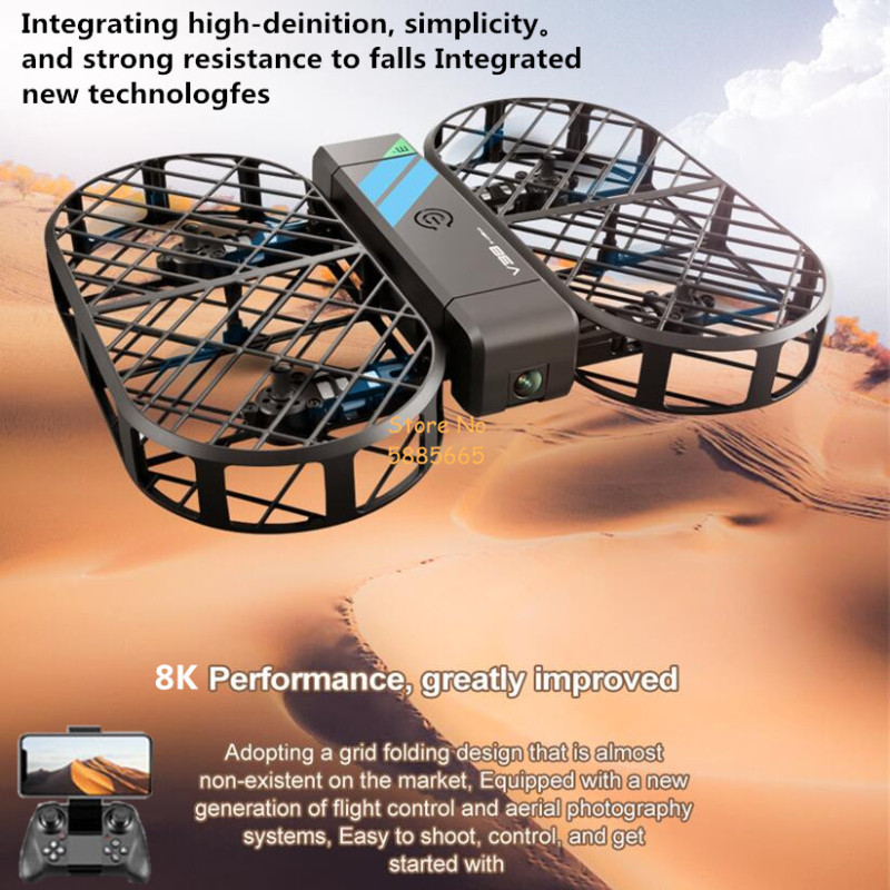 Hobby Rc Quadcopters - Kamera HD 8K 360 ° Ochrona