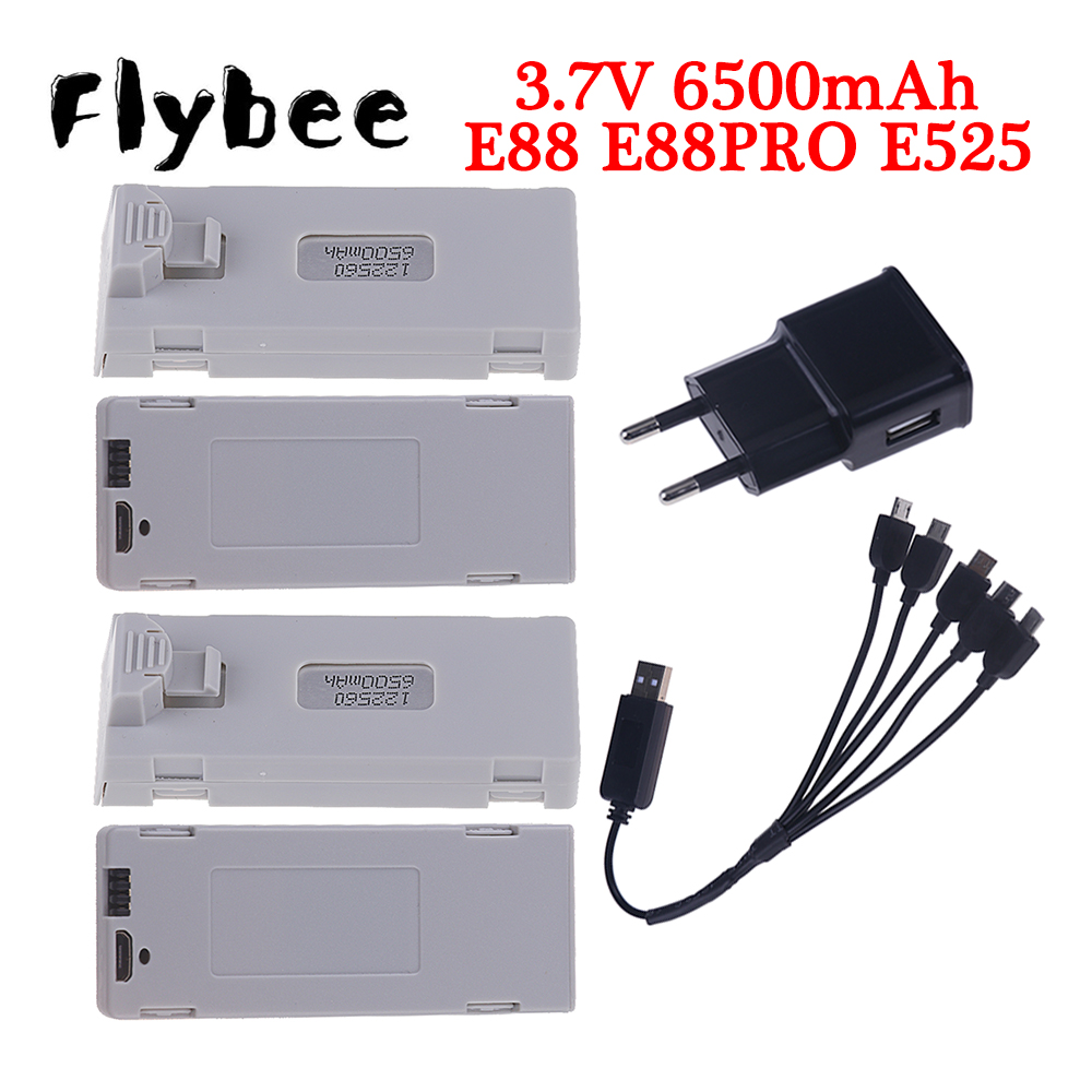 Rc Hobby Hub - Oryginalna bateria E88 3.7V 6500mAh Lipo