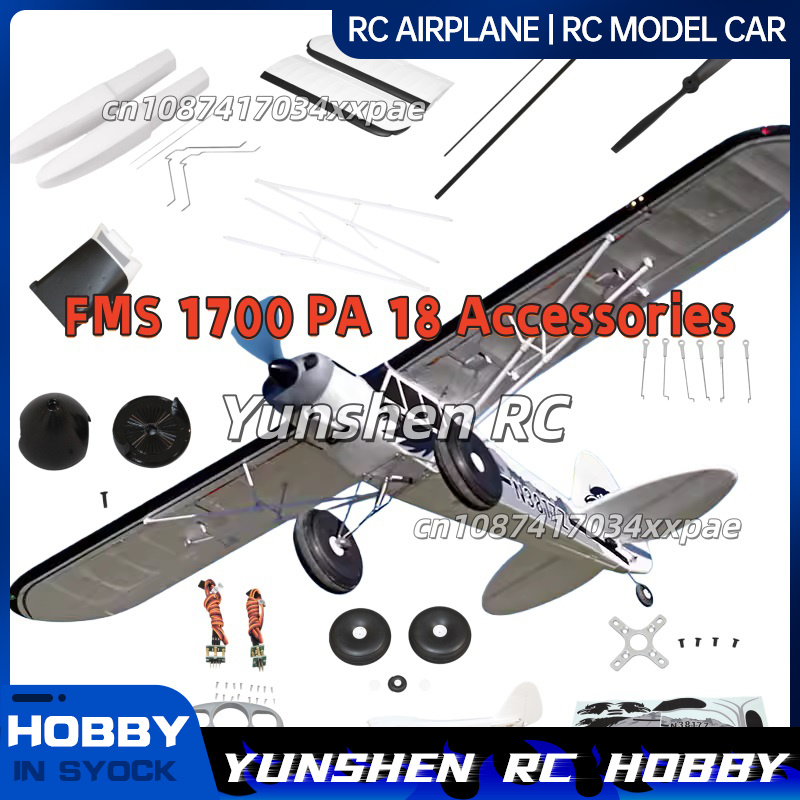 Rc Hobby Grade - Naklejki na samolot RC FMS, wzór