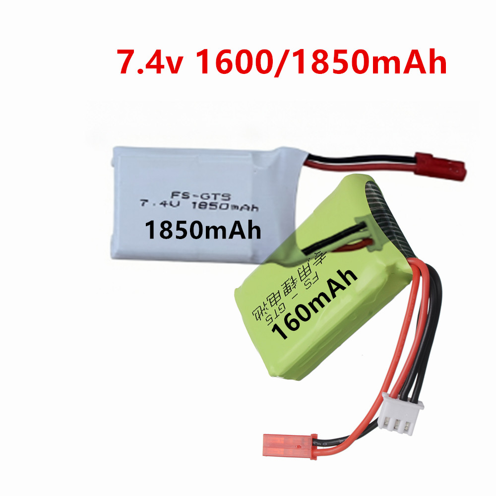 Rc Hobby Model - Bateria LiPo 7.4V 1600mAh 1850mAh do