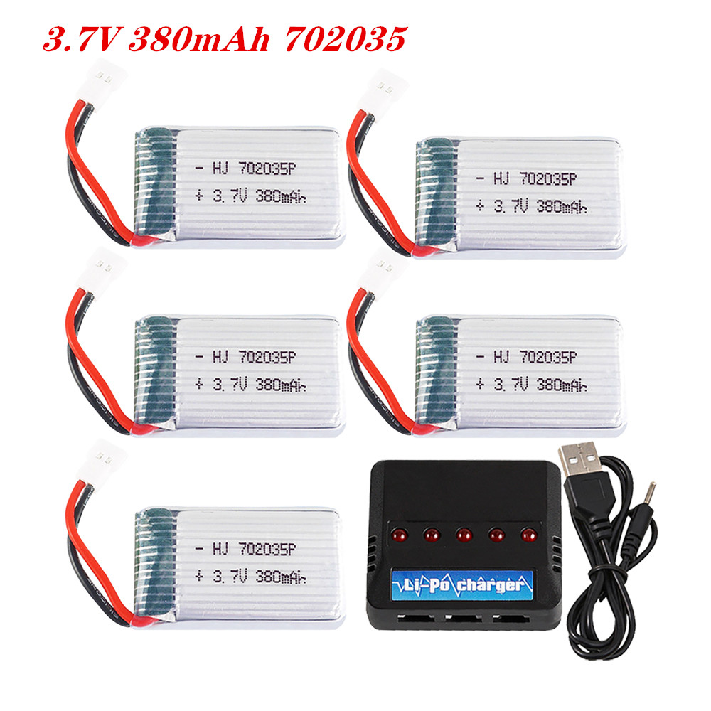 Rc Hobby Hub - 3.7V 380mah 702035 bateria Lipo akumulator