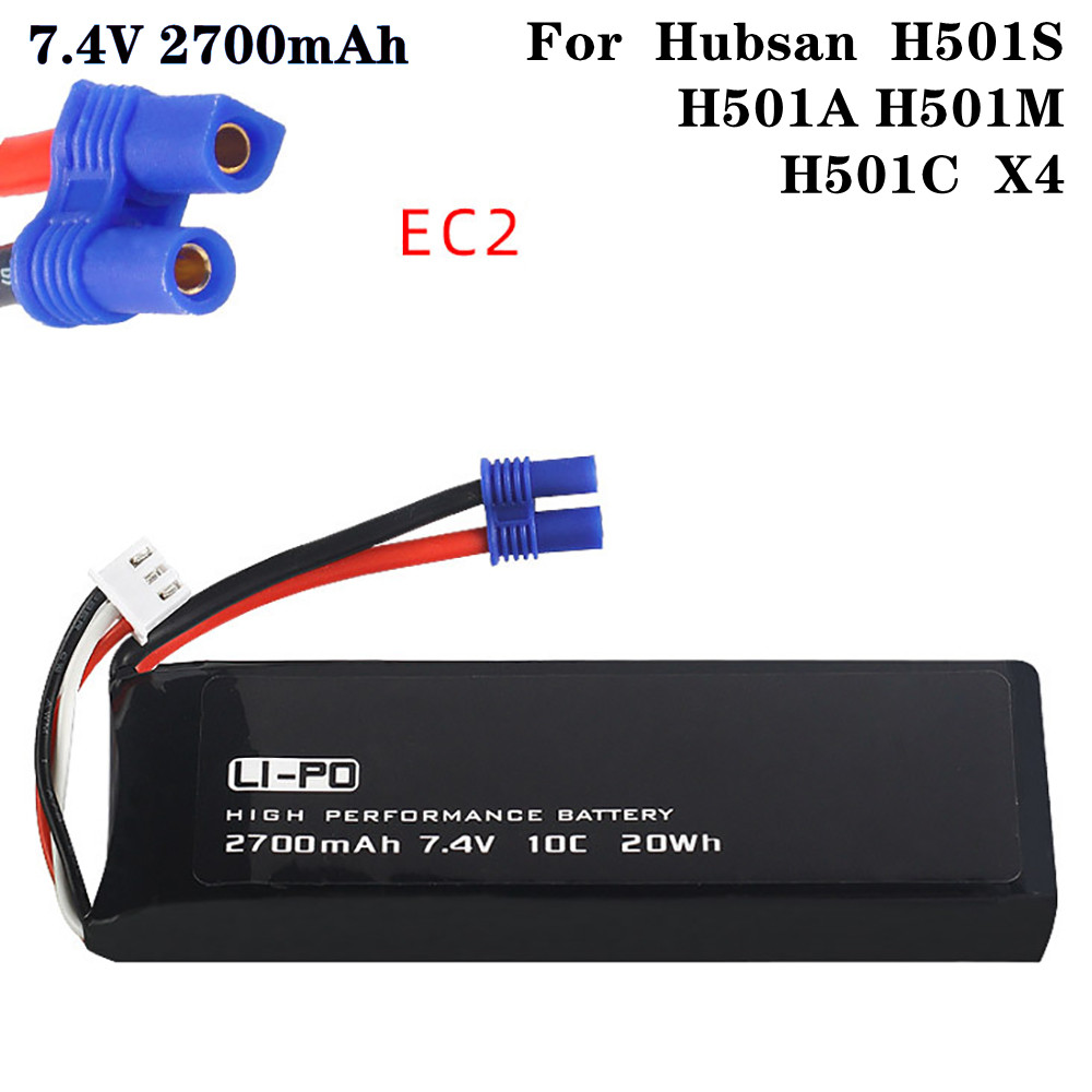 Rc Hobby Hub - 7.4V 2700mAh 10C Oryginalna bateria do