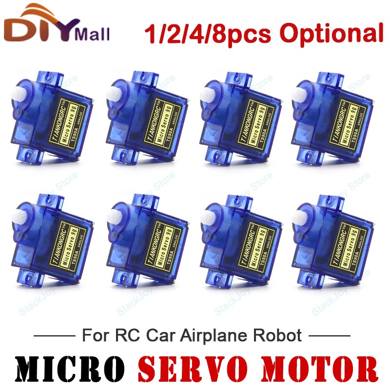 Rc Hobby Model - TS90A 9G Mikro Serwo 180 Stopni