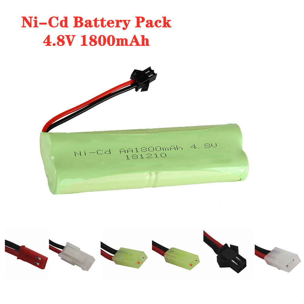 Rc Hobby Model - 4.8v 1800mah akumulator NiCd AA 4.8V