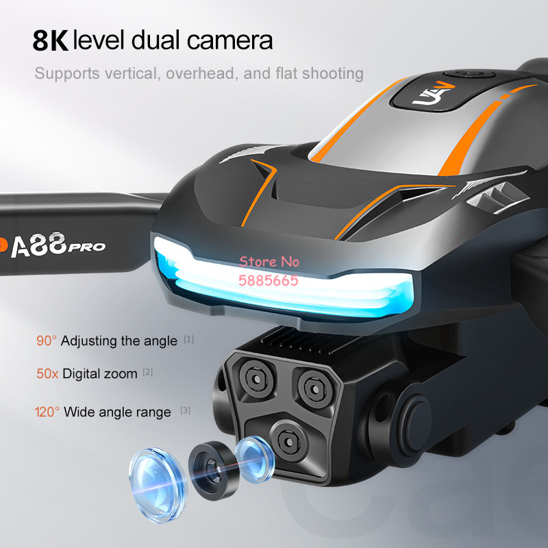 Dron RC 8K z pozycjonowaniem p – Hobby Rc Quadcopters recenzja i cena