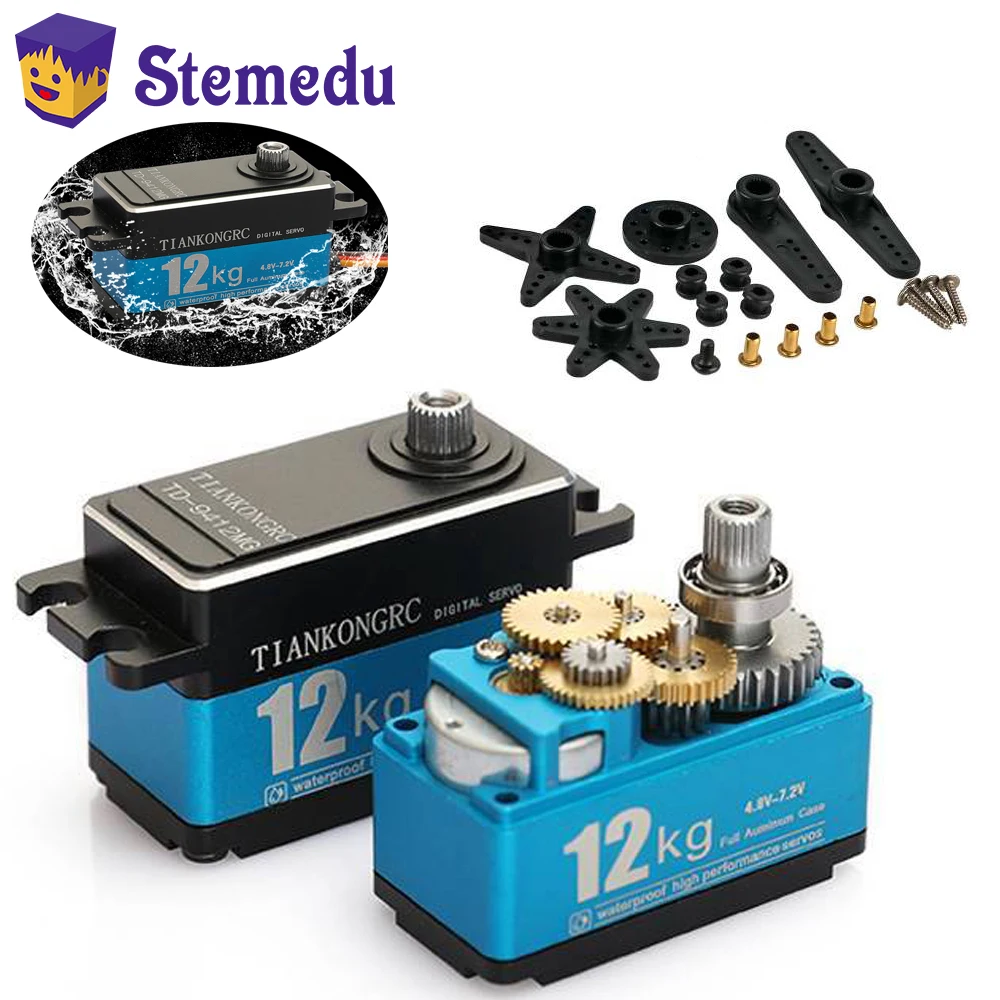 12KG TD-9412MG W pełni metalow – Rc Hobby Model recenzja i cena