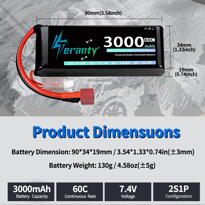 TERANTY 2S 3000mAh Bateria Lip – Rc Hobby Model recenzja i cena