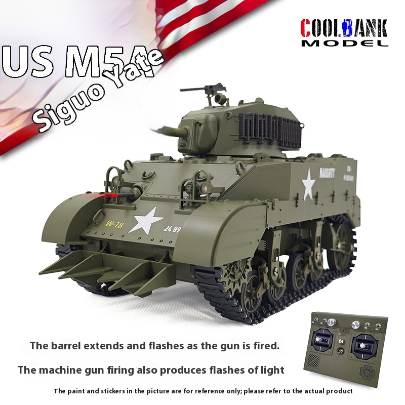 1:16 Rc Tank Usa Stuart M5a1 L – Rc Hobby Light recenzja i cena