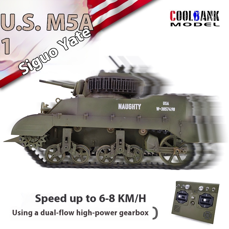 1:16 Rc Tank Usa Stuart M5a1 L – Rc Hobby Light recenzja i cena