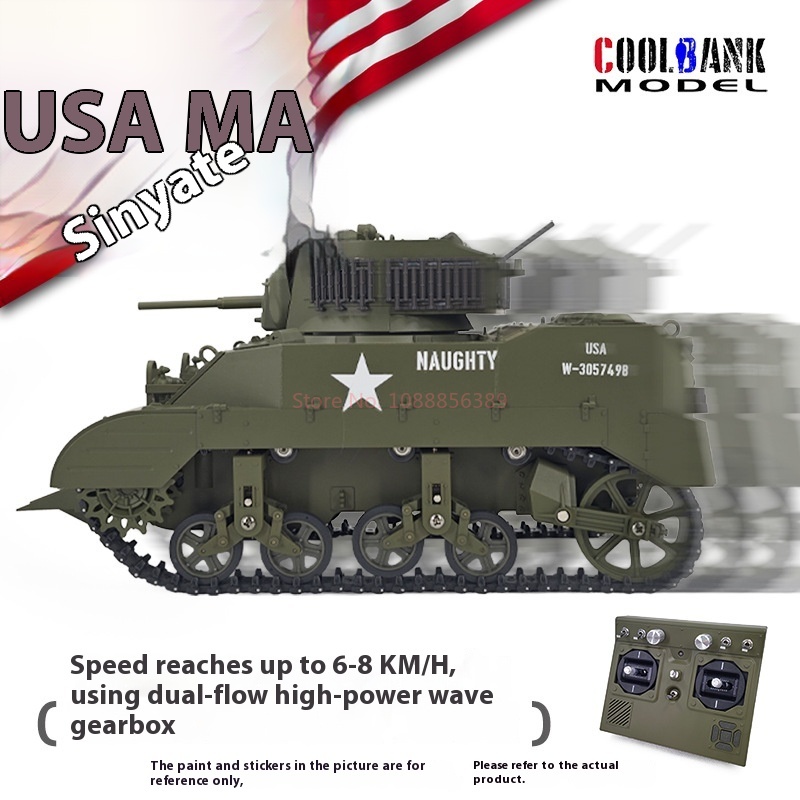 1:16 Rc Tank Usa Stuart M5a1 L – Rc Hobby Light recenzja i cena