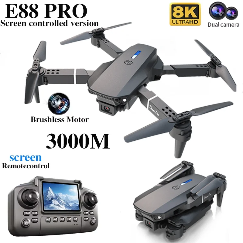 Profesjonalny dron E88 PRO z e – Hobby Rc Quadcopters recenzja i cena