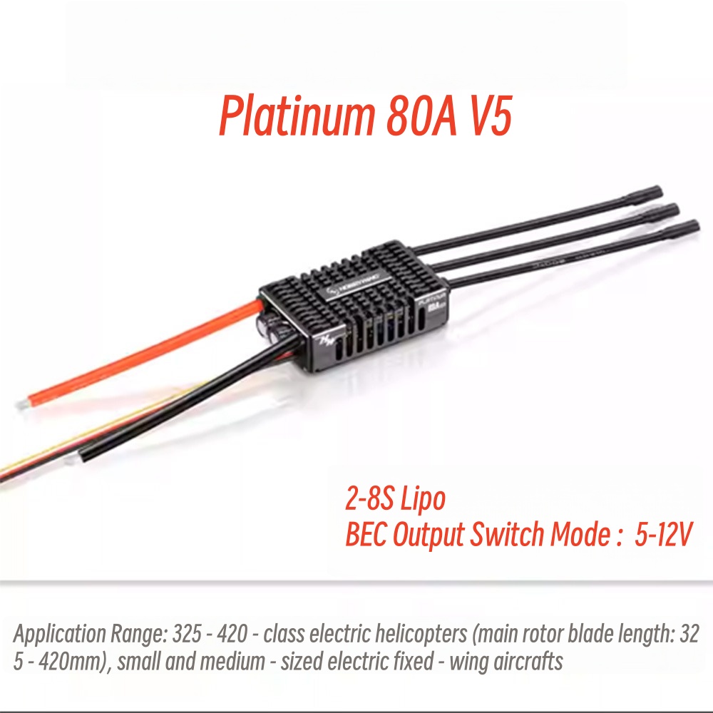 FATJAY Hobbywing Platinum 80A  – Rc Hobby Model recenzja i cena